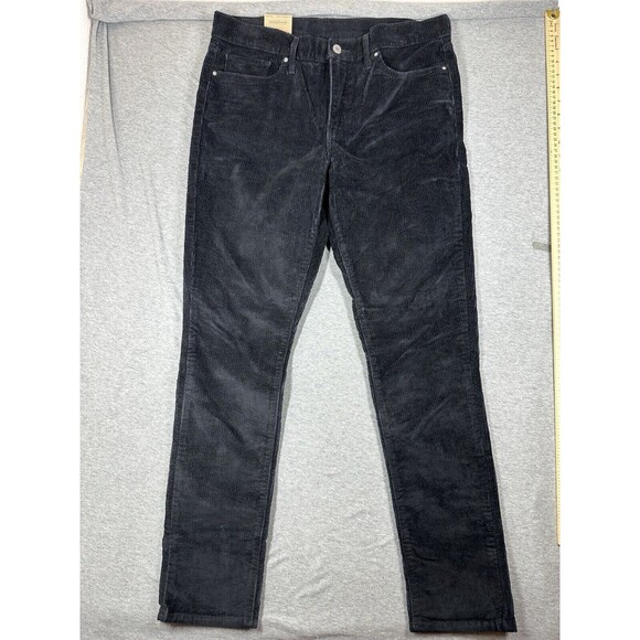 NEW! NWT LEVI'S 311 Shaping Skinny‎ Corduroy Jeans Gold Size 32x30 Irregular - Picture 1 of 8